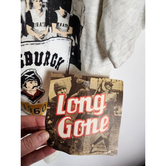 Vtg. 1994 Men's Sz. L Cooperstown Collection Pirates 1960 World Champions Shirt - Picture 3 of 8